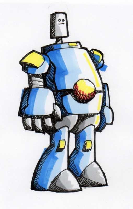 Эскиз робота