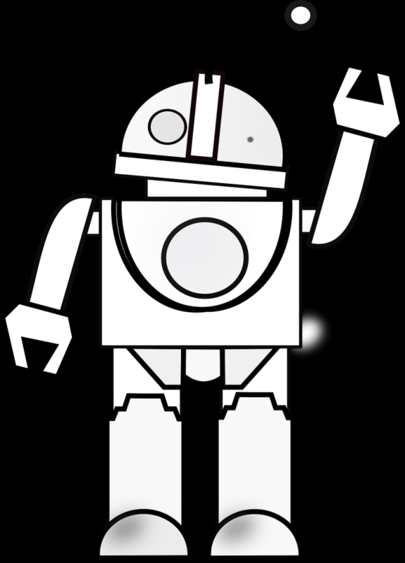 Робот мультяшный