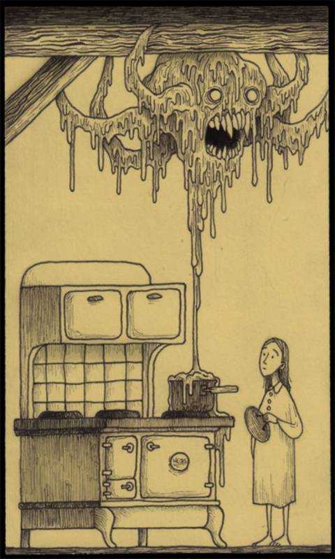 Маленькие страшные рисунки