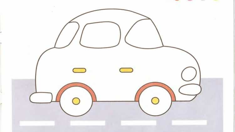 Автомобиль для детей мультяшная