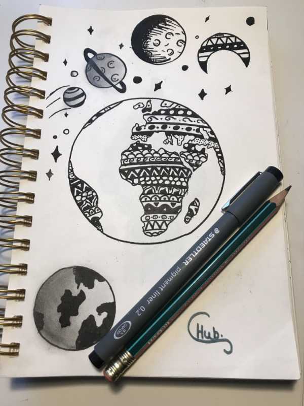 Рисунки для скетчбука ручкой маленькие