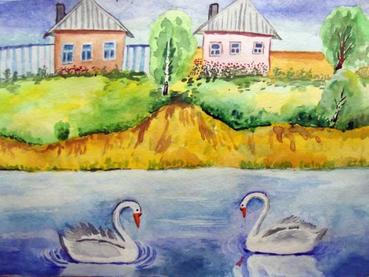 Рисунок моя Родина