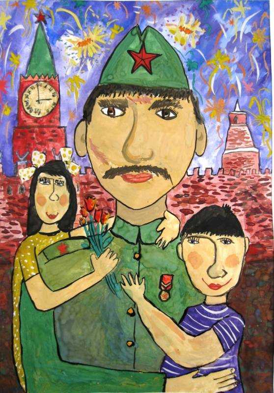 Конкурс рисунков защитники Отечества