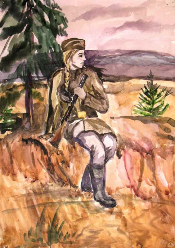 Васильев а зори здесь тихие иллюстрации