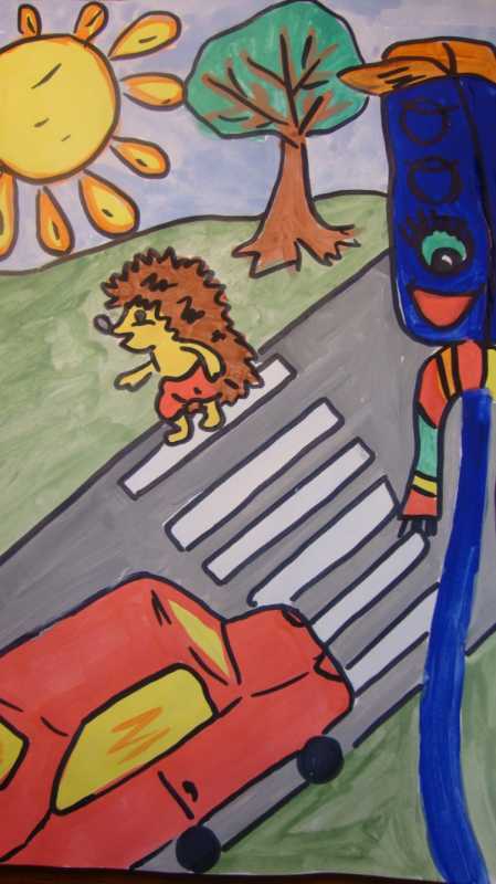 Безопасная дорога глазами детей