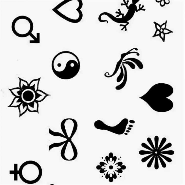 Маленькие рисунки черной ручкой легкие