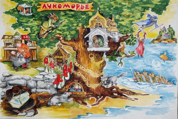 У Лукоморья дуб зеленый кот ученый