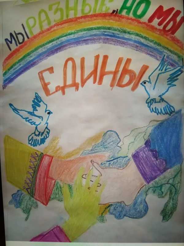 Россия Родина единство рисунок