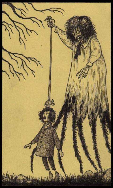 Нарисовать приведение