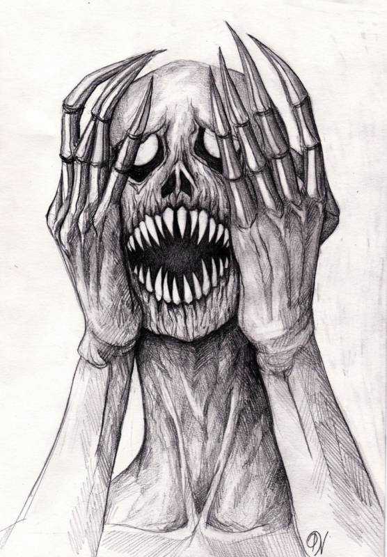 Джон Кенн Мортенсен рисунки