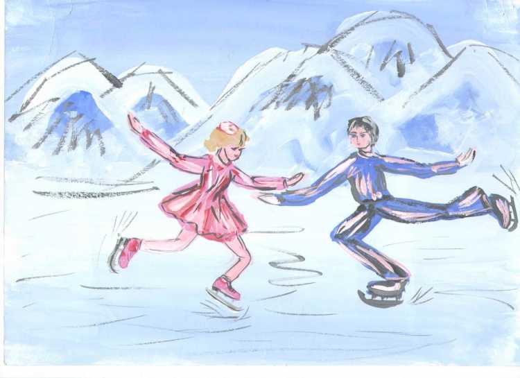 Раскраска гимнастка