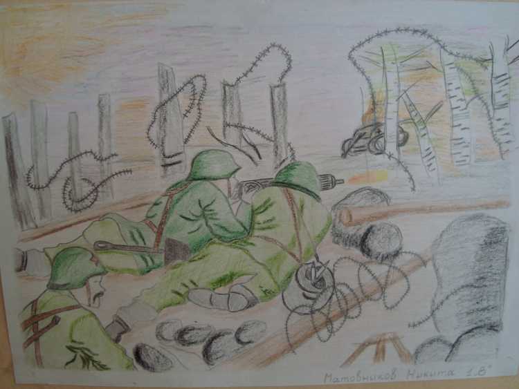 Нарисовать Сталинградскую битву глазами детей легко