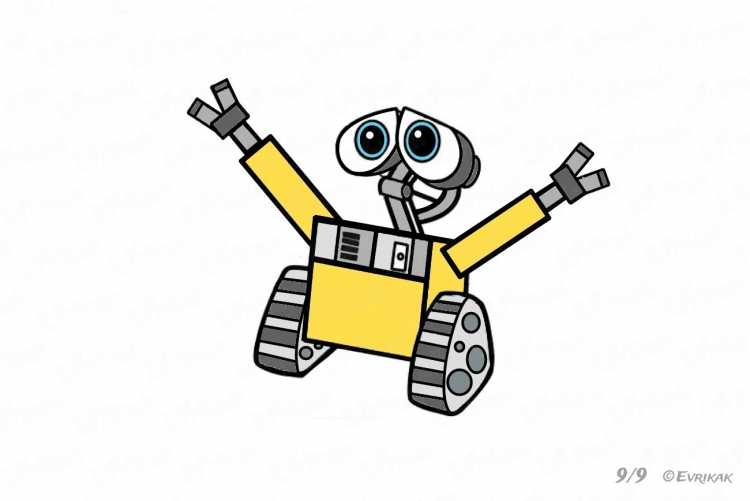 Робот рисунок