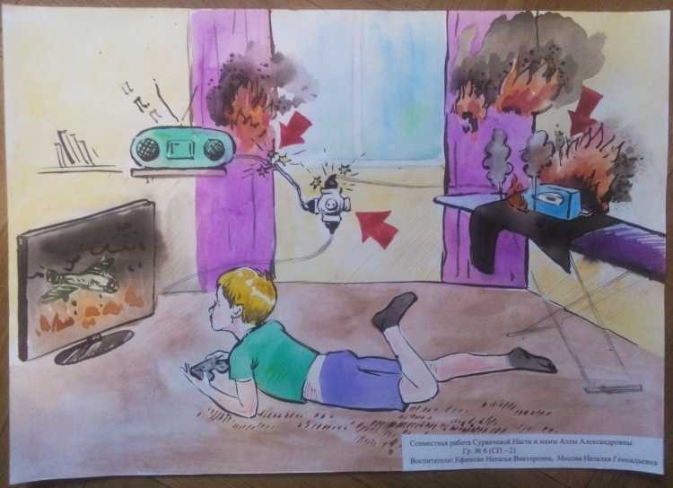 Мир безопасности рисунки