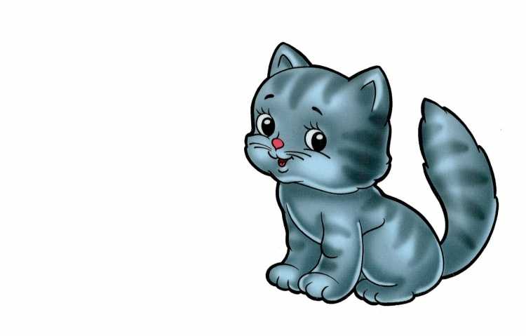 Котенок мультяшный