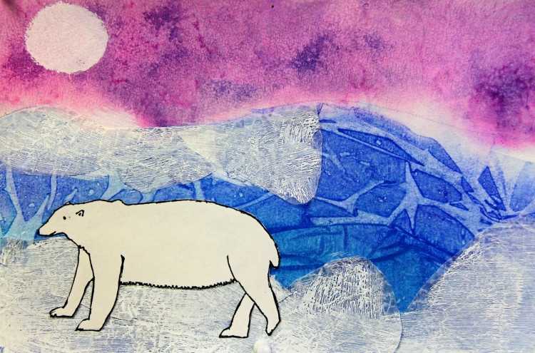 Рисование Арктика