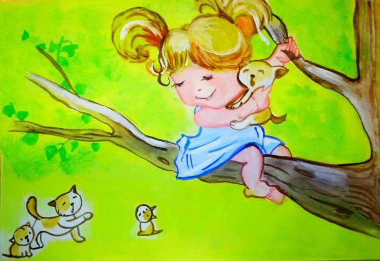 Рисунок на тему добрый поступок