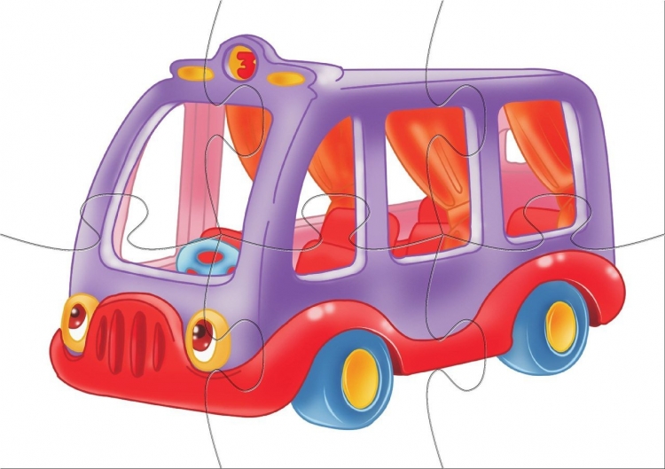 Бетономешалка мультяшная