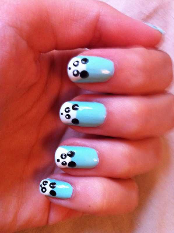 Маникюр нарисовать ребенку