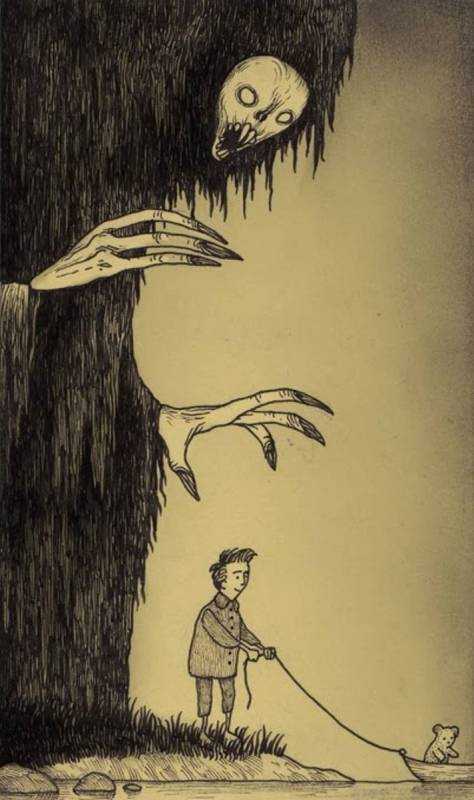 Джон Кенн монстры иллюстрации