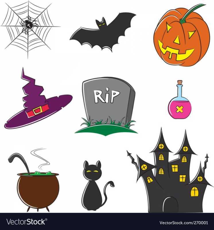 Наклейки на тему Хэллоуин