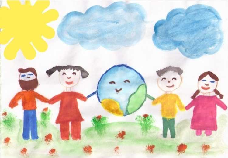 Рисование с детьми ко Дню народного единства