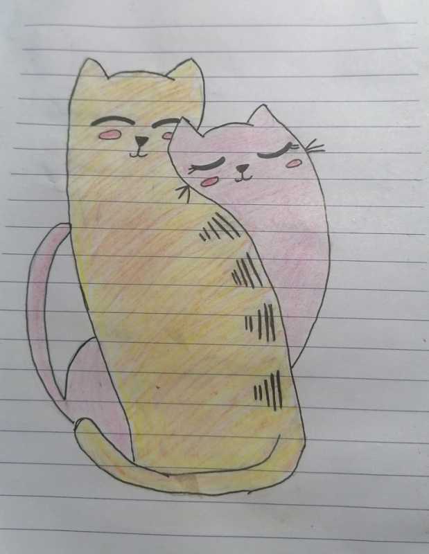 Милые лёгкие рисуночки