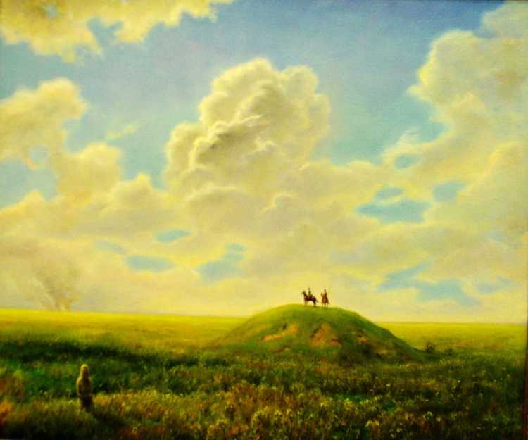 Аполлинарий Васнецов. Оренбургская степь