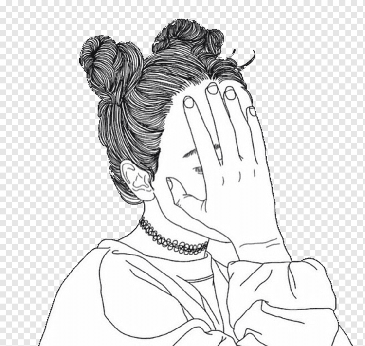 Чёрно-белые рисунки для срисовки