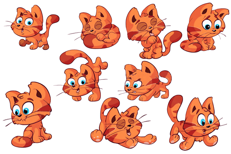 Мультяшные зверушки