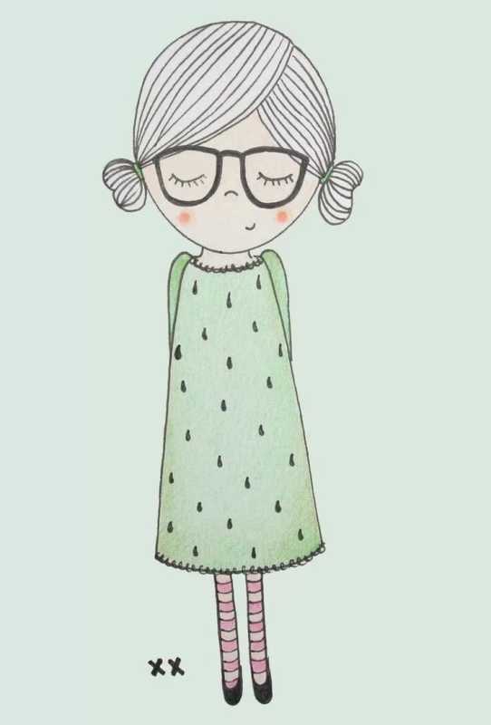 Рисунки для срисовки легкие для девочек