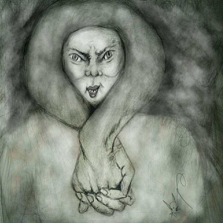 Страшные раскраски