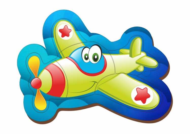 Математические пазлы для детей "транспорт"