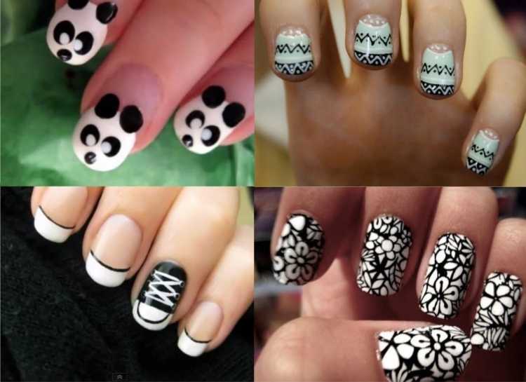Узоры для ногтей легкие и красивые