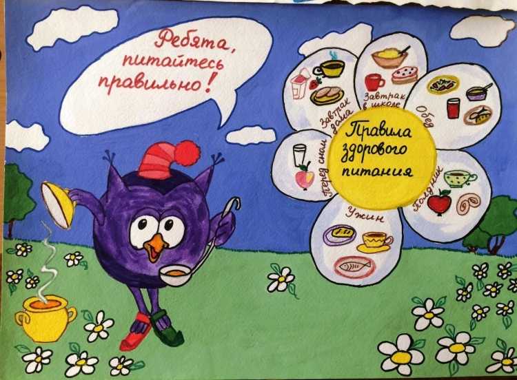 Рисунки на тему здоровое завтра