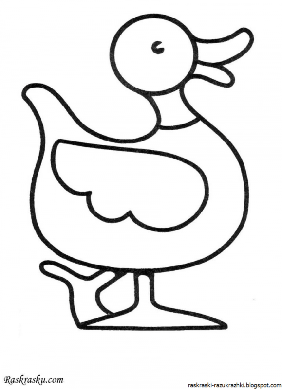 Раскраски для малышей 2-3 года