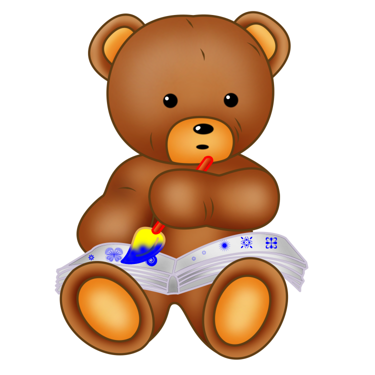 Медведь раскраска