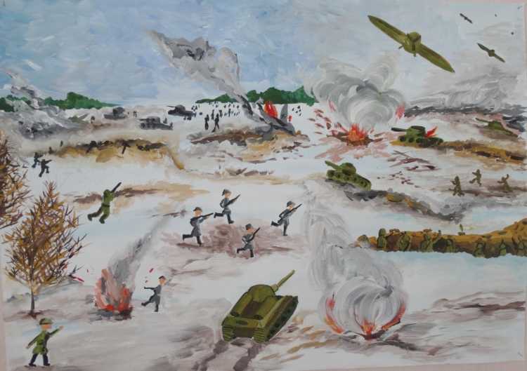 Сталинградская битва (1942—1943 годы) - картина