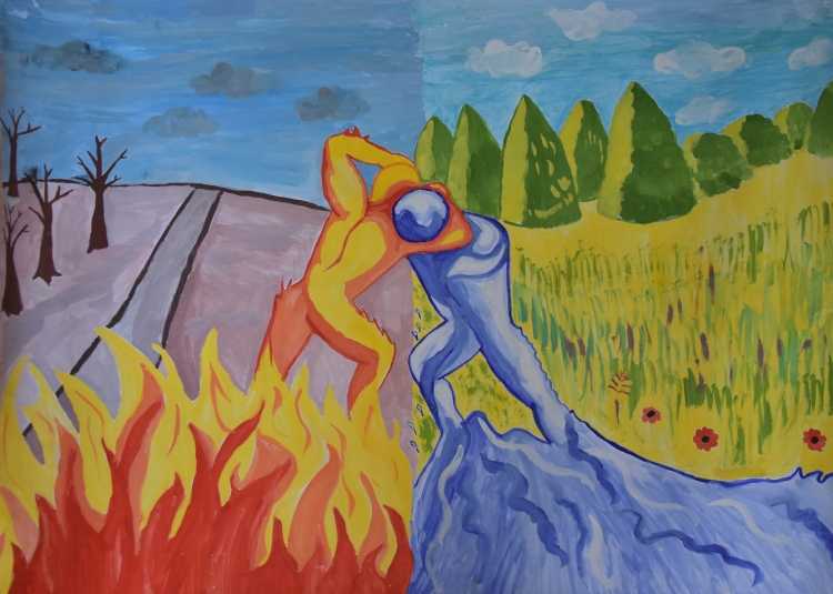 Рисунки на тему противопожарная тематика