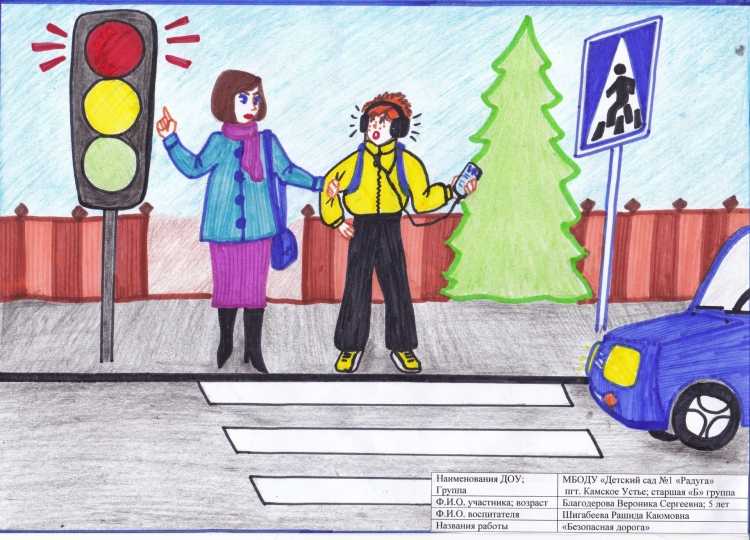 Безопасность глазами детей конкурс рисунков