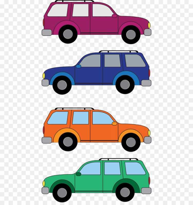 Мультяшный автомобиль