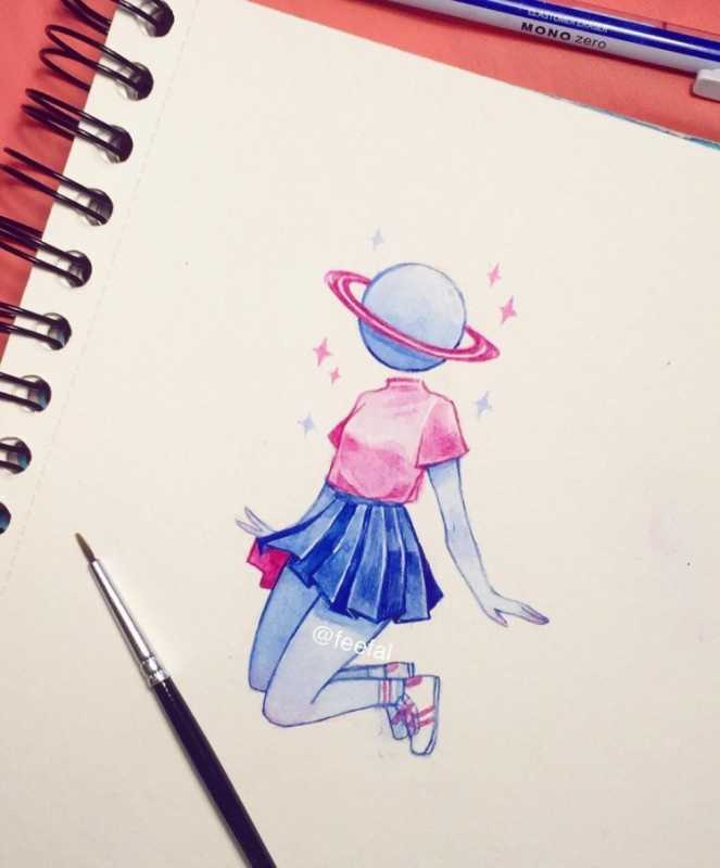 Простые идеи для рисования