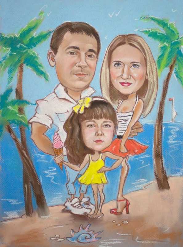 Семья рисунок