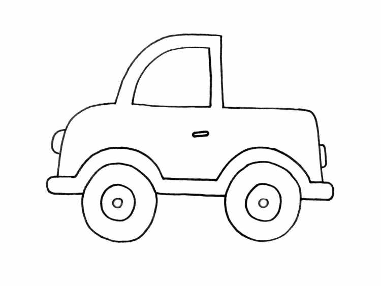 Трафареты машинок для детей