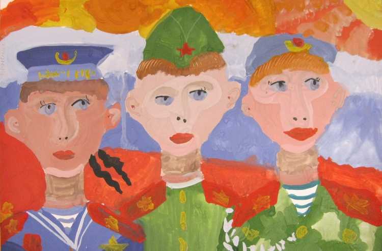 Дети защитники Родины