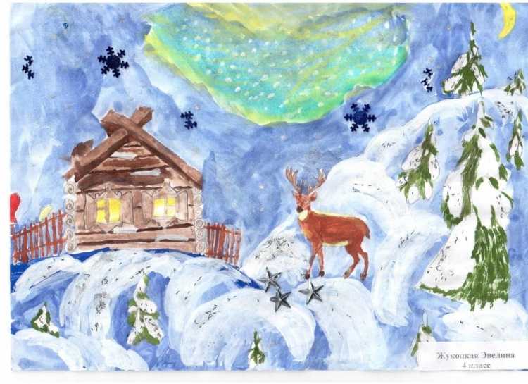 Иллюстрации зима для детского сада