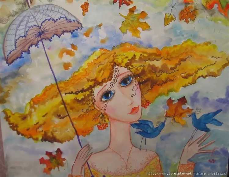 Панно Золотая осень