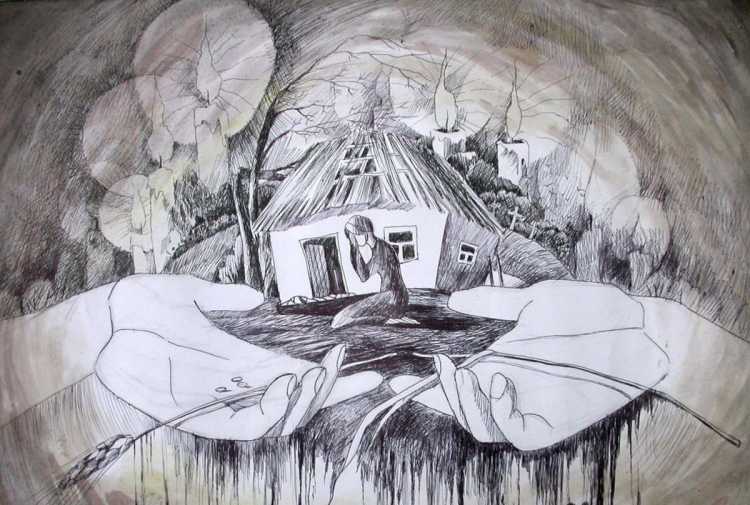 Голодомор рисунки