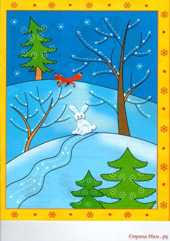 Детские рисунки на новый год