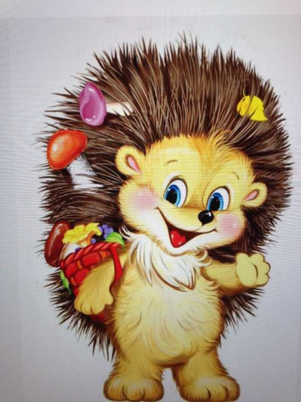 Ежик мультяшный